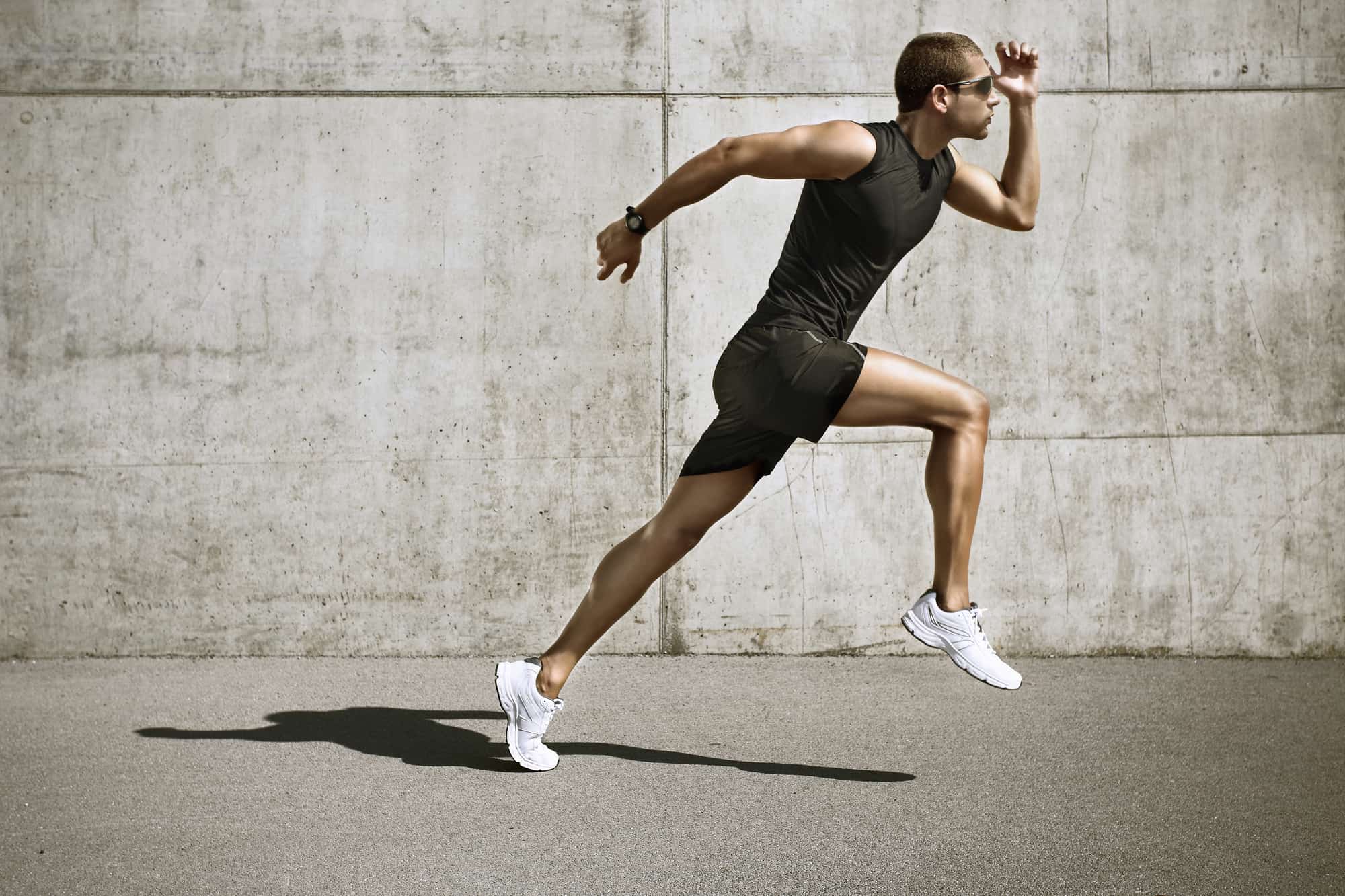 young man jogging