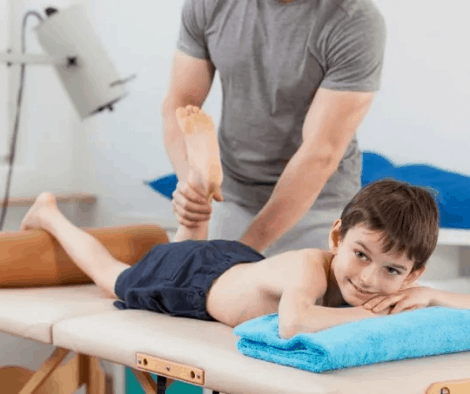 Child Receiving Chiropractic Care