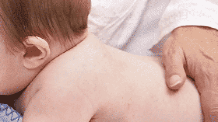 Infant Receiving Chiropractic Care