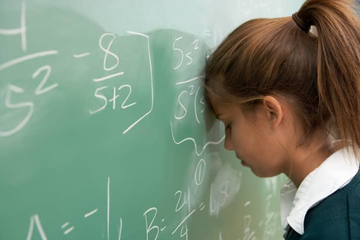 Kid Struggling With School