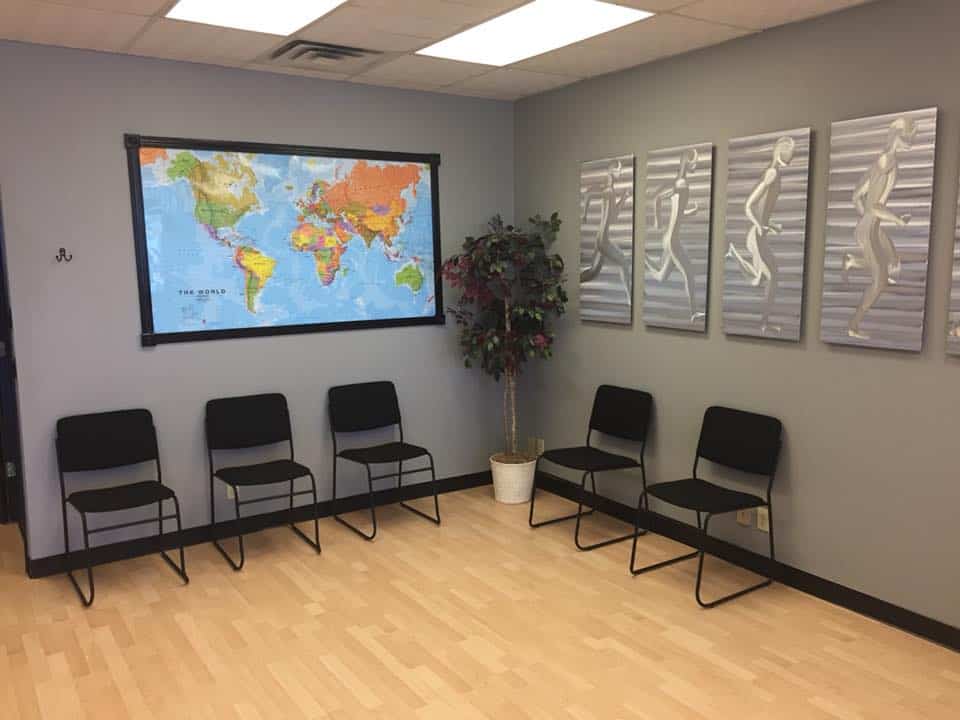 Eastern Oklahoma Chiropractic clinic waiting area