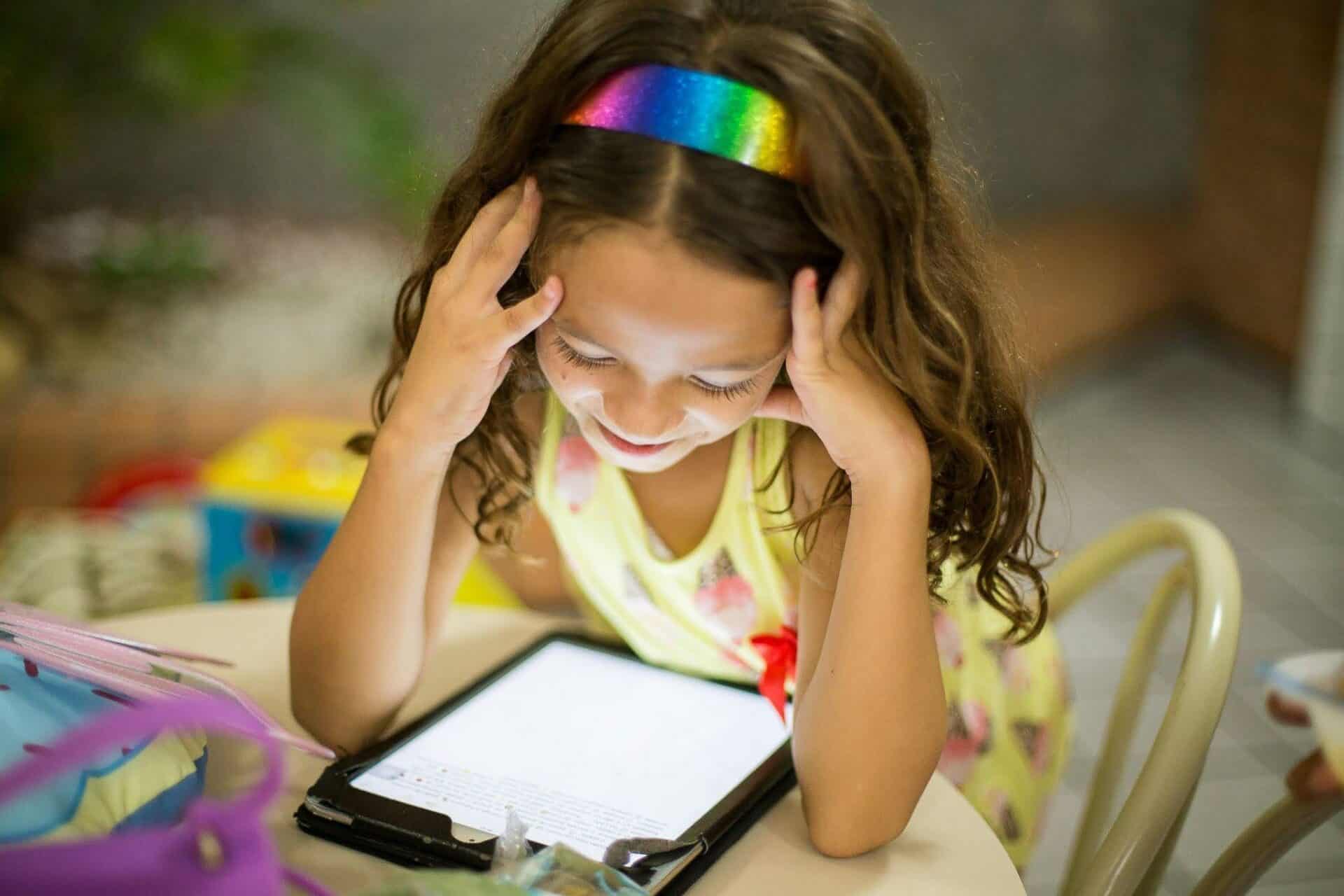tech neck in children